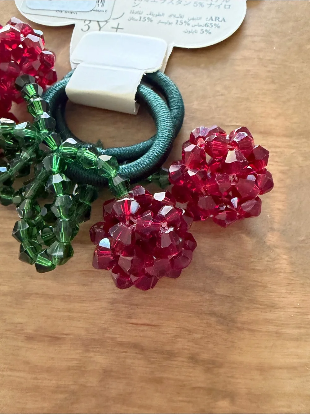 NIP Konges Slojd 2 PACK CHERRY HAIR ELASTIC Ties $20
